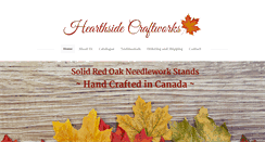 Desktop Screenshot of hearthsidecraftworks.com
